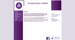 Desktop Screenshot of acupunctuur-leiden.nl